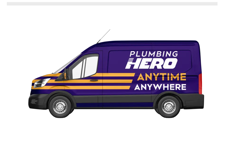 Stuning van of Plumbing Hero